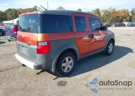 2003 Honda Element Ex from USA, damaged, VIN 5J6YH18503L008517